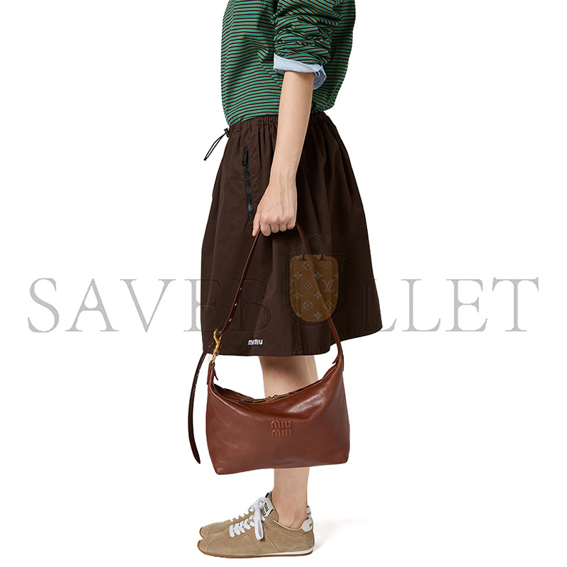 M1v M1v SPIRIT NAPPA SOFT LEATHER HANDBAG 5BC217 (28*21.5*13cm)